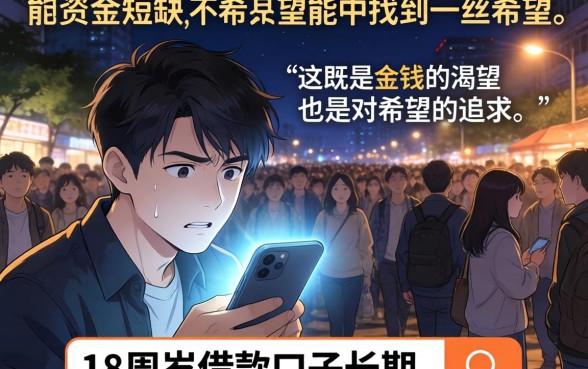 18周岁借款口子长期，揭秘五个不审核夜间直接放款的网贷软件
