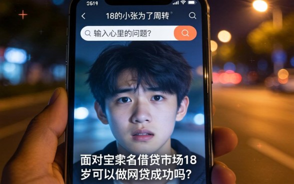 18岁能不能网贷成功呢，条列五个黑户借款口子