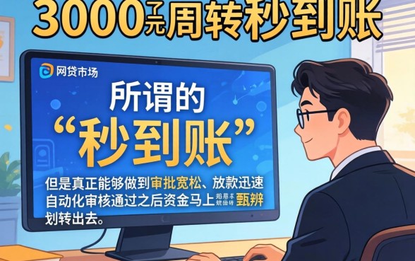 3000秒到账的网贷，归纳五个最新网贷口子今日整理这五个app