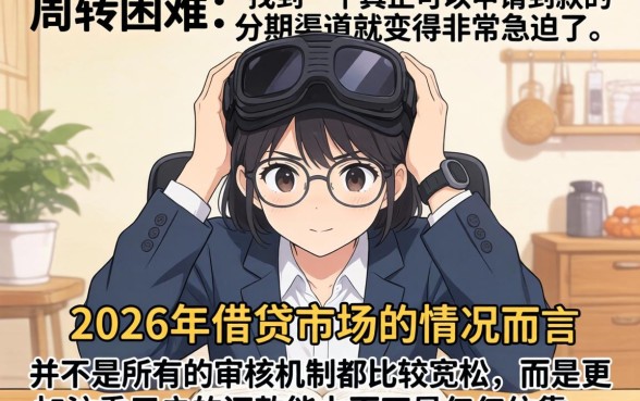 2026好下款的分期口子，概括5个无视评分的贷款口子