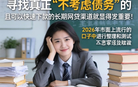 2026总结借款口子，甄选五个无视负债快速下款长期网贷的口子