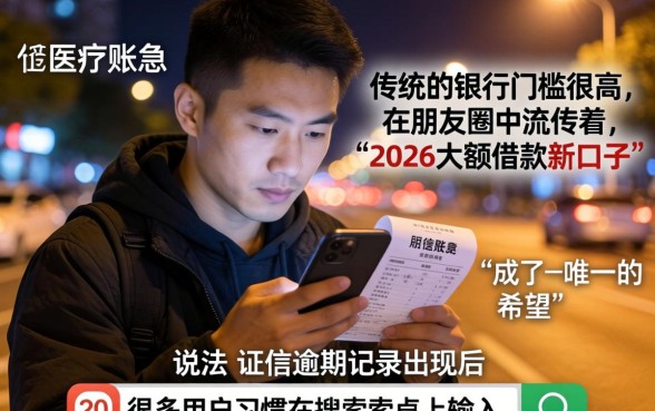 2026大额借款新口子,详尽说明5个不看征信逾期秒下款的贷款