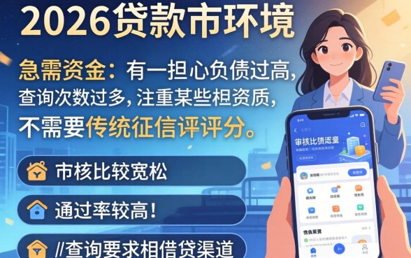 2026哪个平台最容易贷款,归集五个不看负债查询的软件