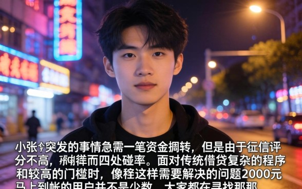 2000元快速到账,概览五个不用面签和芝麻分的贷款平台