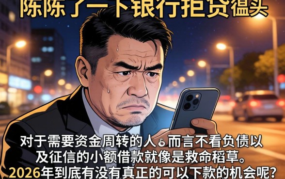 不看负债和征信的小额借款,概括5个真正无视逾期大数据的网贷口子