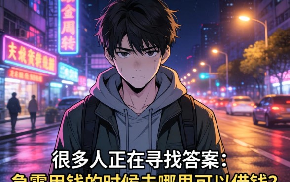 30天借款口子不查征信，枚举五个20岁可以借钱平台不查征信的口子