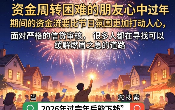 2026过年能下钱的口子，热忱推荐5个无视风控8000必下口子