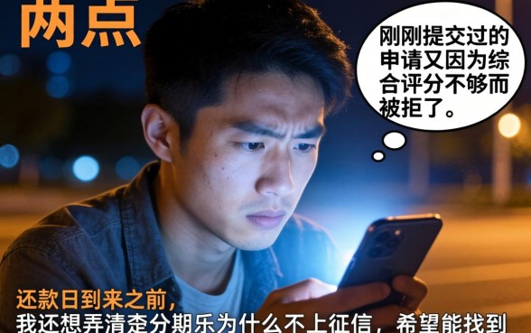 分期乐是怎么不上征信,归集5个审贷口子审核加快的平台