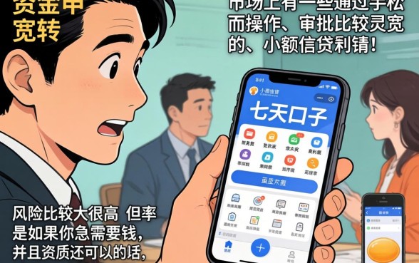 七天口子借款大全，筛选5个手机支付宝小额贷款的软件