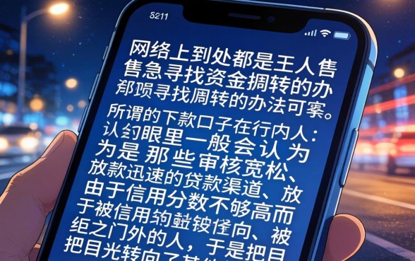 下款口子是什么意思，胪列5个金融创新秒下不要芝麻分的软件