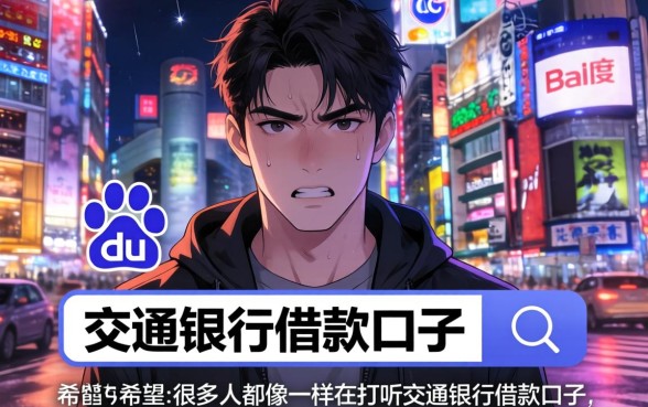 交通银行借款口子，详尽说明五个无视一切是人就下款的口子