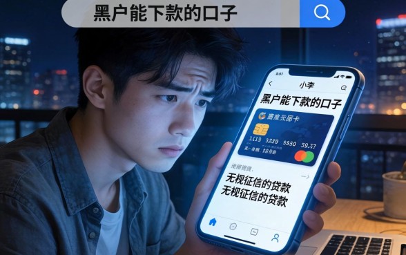 不用电审的黑户口子，汇整五个18岁必下款的网贷口子