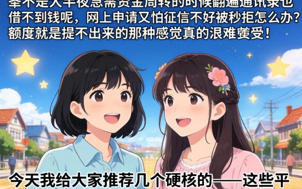 半夜秒下款的网贷口子，整理5个真正无视一切黑能下款口子