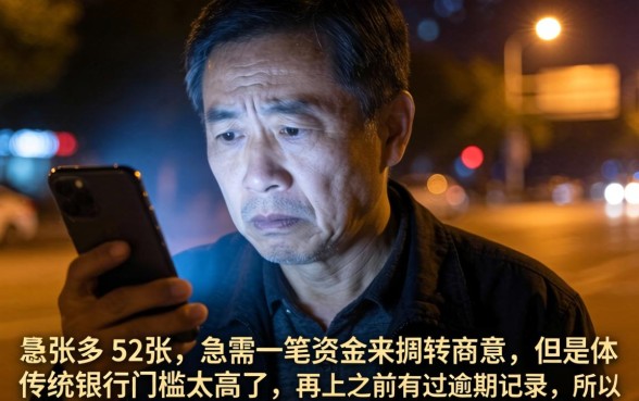 52岁可以下款的口子，诚意推荐5个黑户可以下的贷款软件