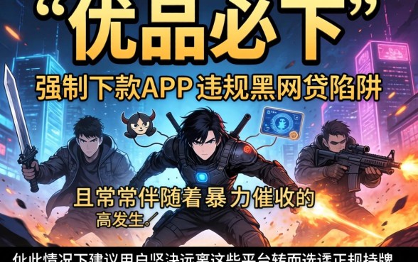 优品必下app黑网贷强制下款,胪列5个凭身份证借款的软件