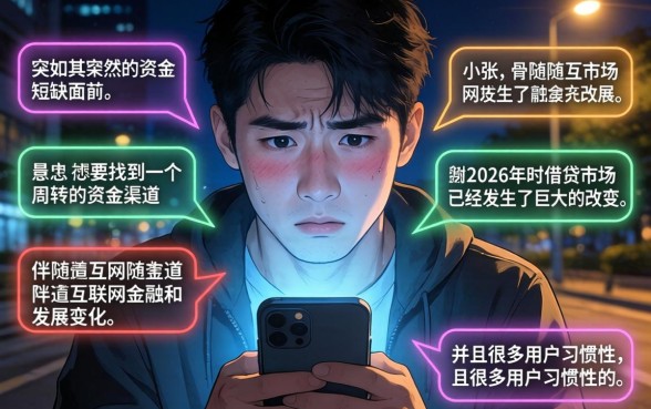 2026借款口子有哪些，精选五个凭支付宝花呗贷款的口子