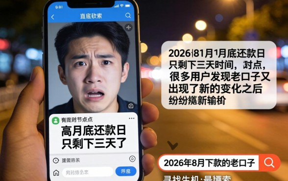 2026年8月下款的老口子，归纳5个最新无视黑白户网贷口子