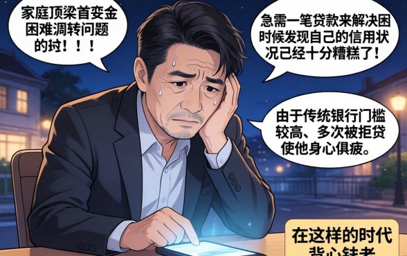 45岁大额的借款口子，枚举五个黑户烂户秒下一万