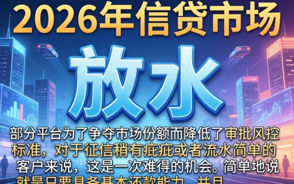 2026超级放水口子，揭秘五个门槛低易下款口子