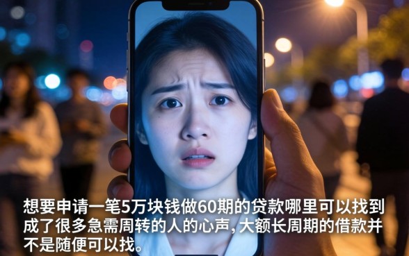 5万分60期的贷款哪里有，罗列五个新手机号容易下款的app