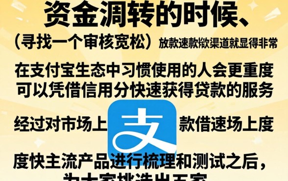 哪个口子好借款求帮助，归纳五个支付宝快贷轻松借口子