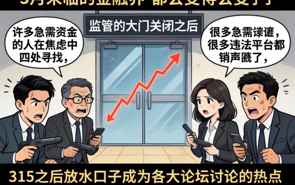 315后放水口子，精选5个无视黑户花户必下款口子