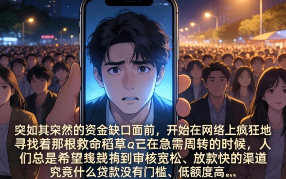 什么贷款无门槛低额度高的,条列5个手机上可以借钱的app