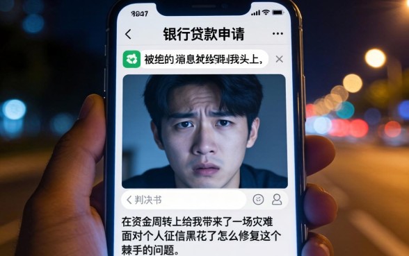 个人征信黑花了怎么样修复，筛选五个借款快的网贷软件