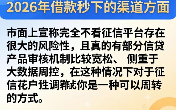 2026借款秒下口子,理出五个不上征信的贷款口子