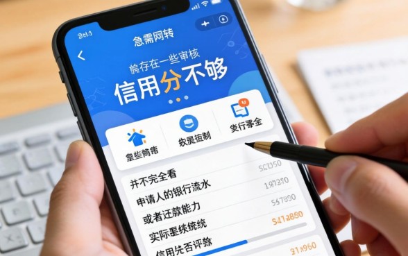 信用分不足秒下款的口子，整理5个看银行流水的网贷平台