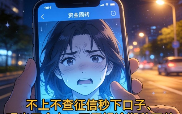 不上不查征信秒下的口子,理出5个714无视逾期秒下的软件