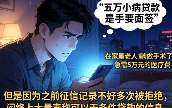 5万小额贷款需要面签吗，详尽说明5个黑户无条件下款的app