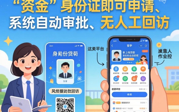 使用免回访身份证下款口子，理出五个新上线贷款平台门槛低软件