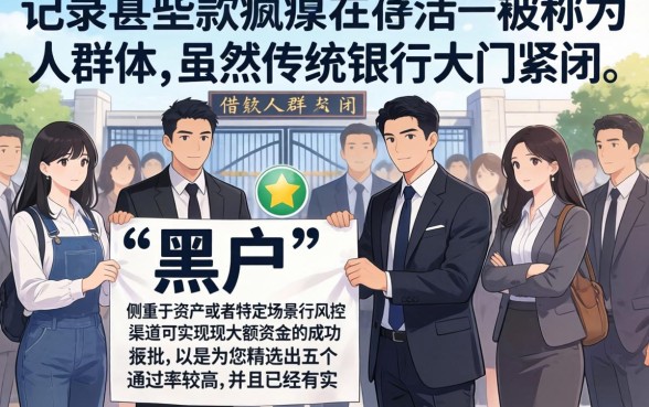 下款口子的相关文章，鼎力推荐5个黑户成功获取大额贷款的口子