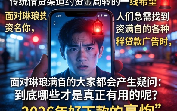 2026好下款的高炮口子，热忱推荐5个信用卡贷款口子好软件