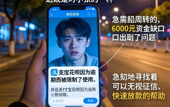 6000必下的口子，概括五个支付宝花呗逾期万元快速贷款软件