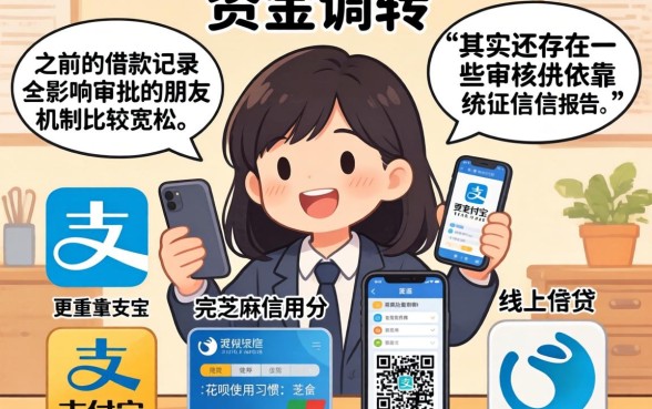 不看借款记录的网贷，汇总五个凭支付宝花呗贷款的平台