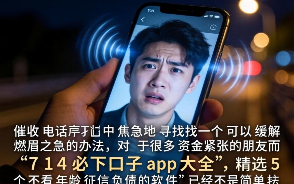 714必下口子app大全，精选5个不看年龄征信负债的软件