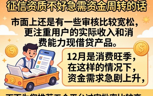 不看证信贷款平台哪个好,条列五个12月能贷款的平台