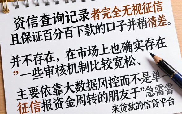 2026年征信花必须下款口子,揭秘五个无视征信秒下款的口子