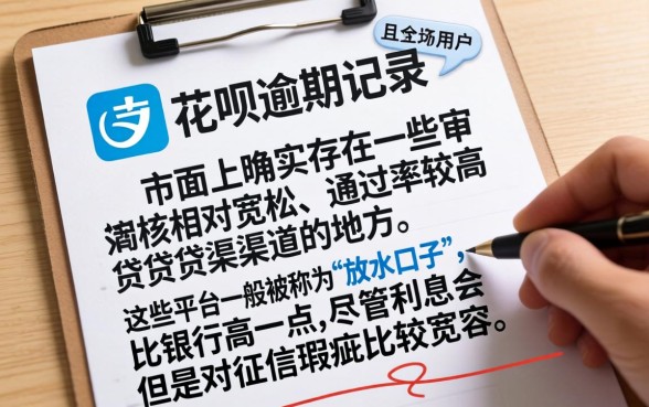 2026最近放水的银行口子，整理五个支付宝花呗逾期万元快速贷款平台