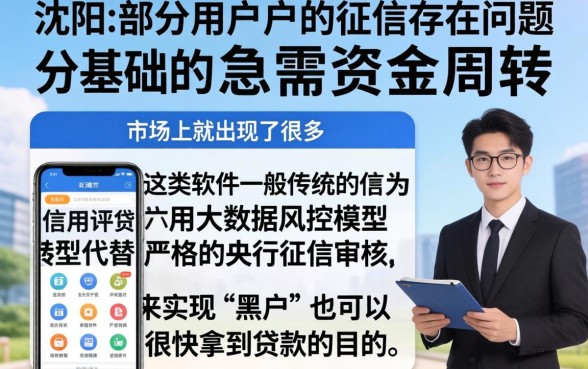 为何沈阳黑户贷款能如此迅速，深入剖析五个急用不求评分快借无忧的软件