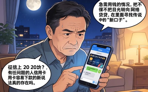 信用卡容易下款的新口子，精选五个征信瑕疵也能借网贷轻松下款的平台