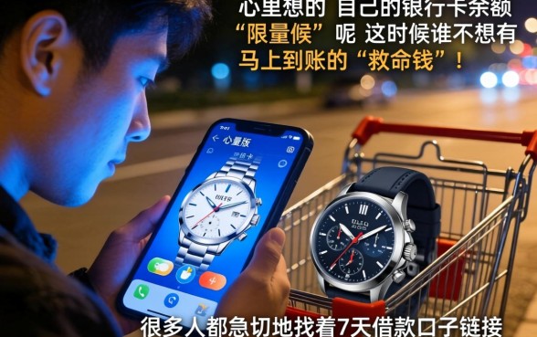 7天借款口子链接，倾情分享五个高能分期贷款平台新秀