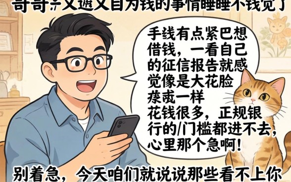 14天借款的口子秒到，理出五个征信花了可以借钱的网贷口子