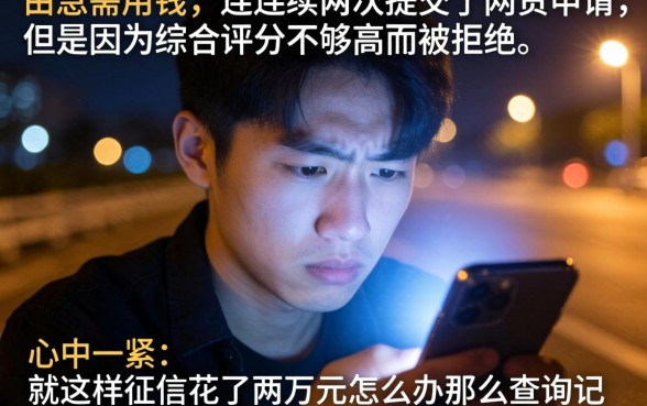 2张算征信花了吗怎么办,诚意推荐五个金融创新秒下不要芝麻分的平台