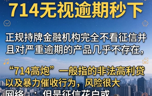 714无视逾期秒下的口子,汇整5个正规不看征信的小额贷款软件