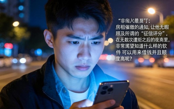 什么软件借款容易额度高点，详尽说明五个无视评分的贷款app