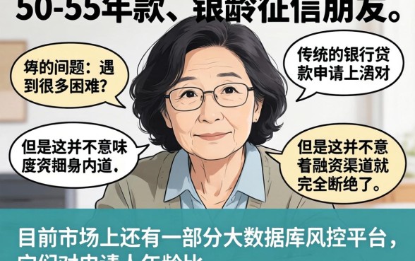 50-55岁不查征信贷款,鼎力推荐5个急用钱5000快审快贷无需征信平台