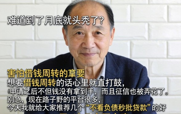 不看负债秒批贷款，详细阐述5个值得信赖的借钱平台